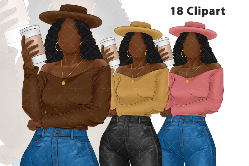 black-girl-clipart-bundle-black-woman-clipart-fashion-girl-clipart