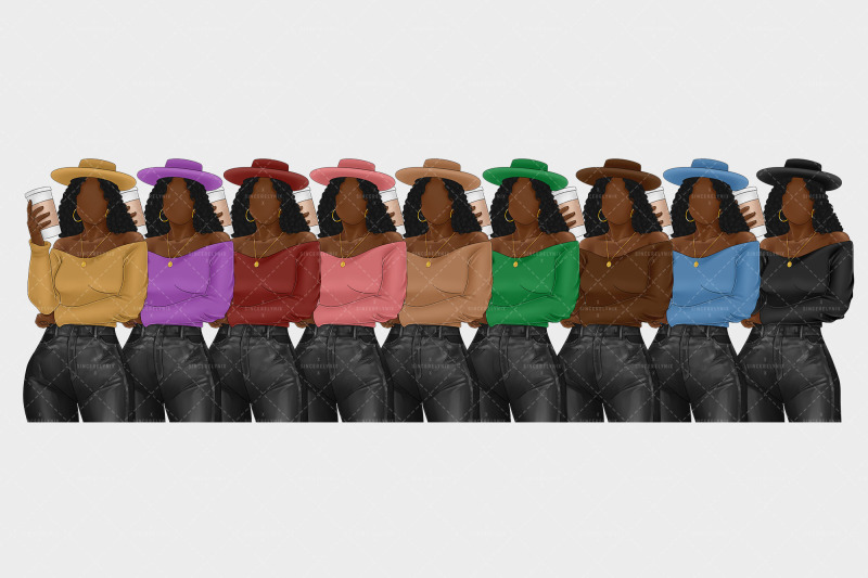 black-girl-clipart-bundle-black-woman-clipart-fashion-girl-clipart