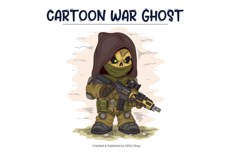 cartoon-war-ghost-t-shirt-png-svg