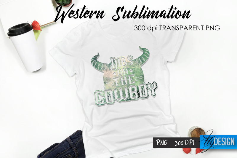 western-t-shirt-sublimation-cowboy-t-shirt-design-v-13