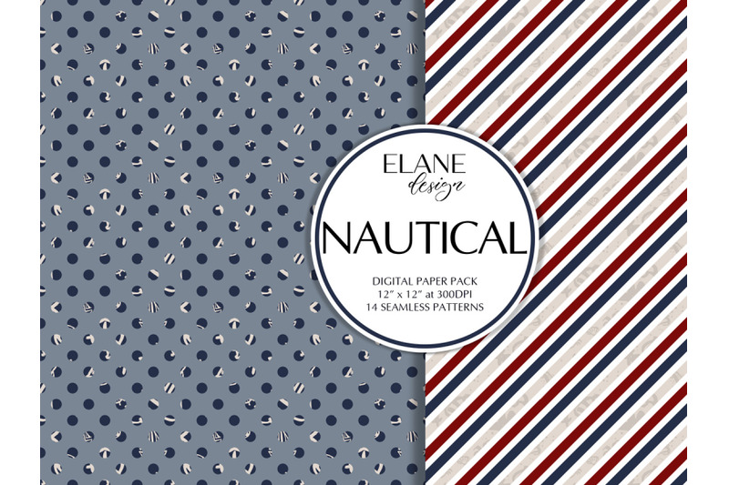nautical-digital-paper-pack