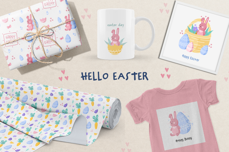 hello-easter-set-of-vector-graphics-ai-png-and-jpg