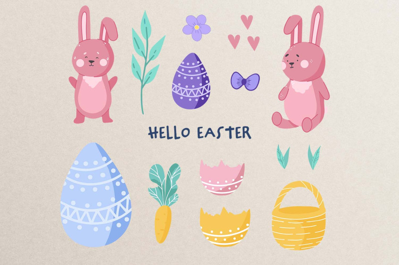 hello-easter-set-of-vector-graphics-ai-png-and-jpg