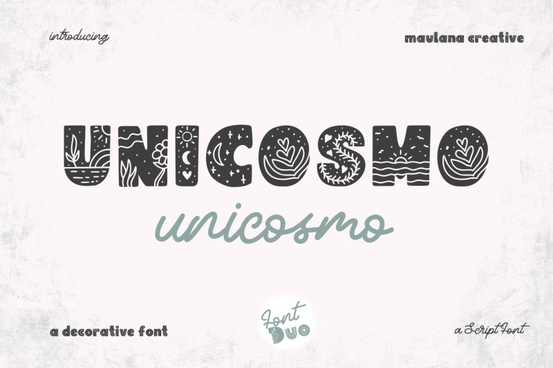 unicosmo-decorative-sans-font-duo