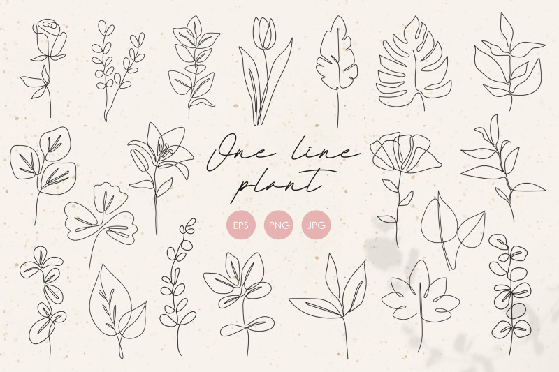 one-line-plant-clipart-20-abstract-flowers-elements-line-plant-png