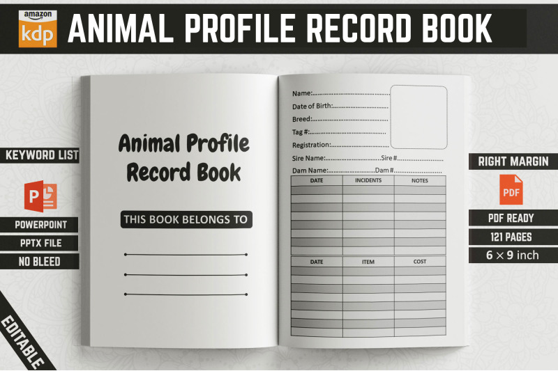 animal-profile-record-book-kdp-interior