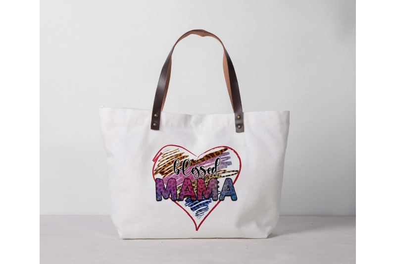 blessed-mama-heart-sublimation