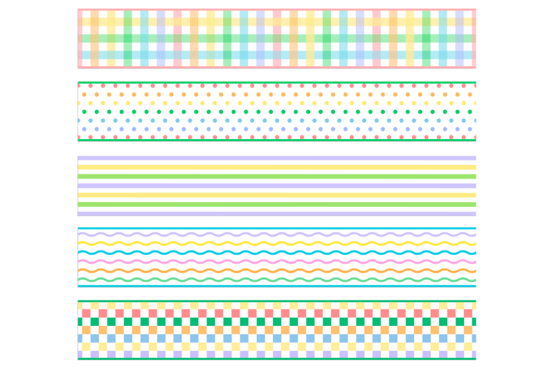 abstract-ribbons-heart-ribbons-strip-ribbons-dots-ribbons