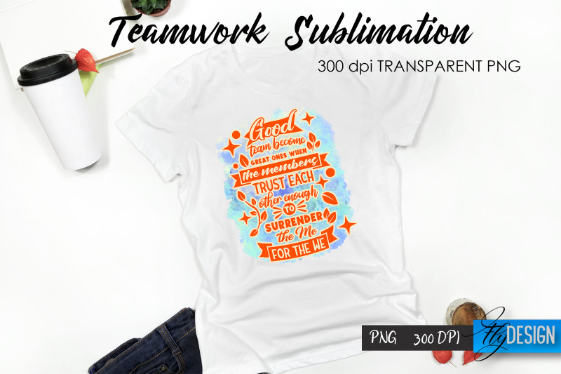 teamwork-t-shirt-sublimation-dream-team-t-shirt-design-v-11