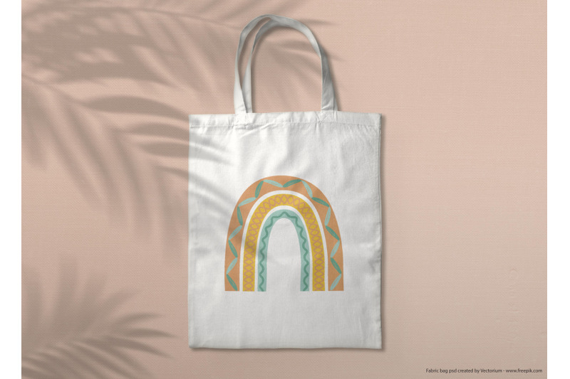 boho-rainbow-doodles-soft-color-palette-cute-svg-design