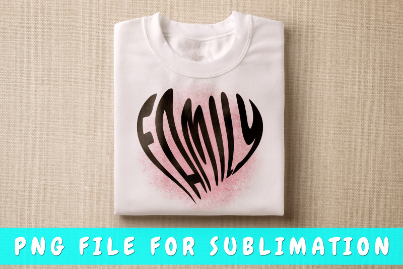 family-heart-shape-png-for-sublimation