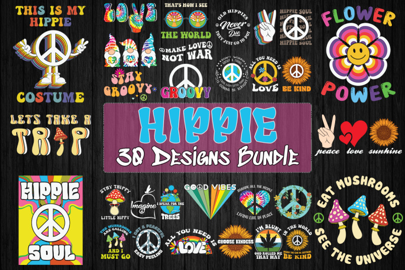 hippie-bundle-svg-30-designs