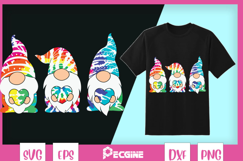three-hippie-gnomes-tie-dye-peace-gnomes