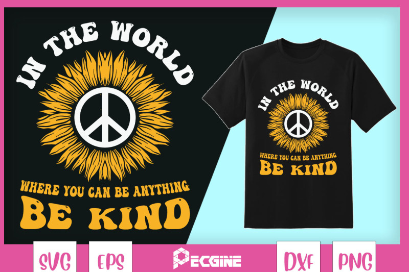 be-kind-hippie-peace-anti-bullying