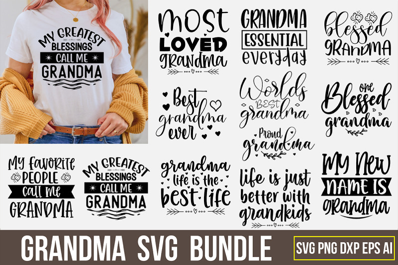 grandma-svg-bundle