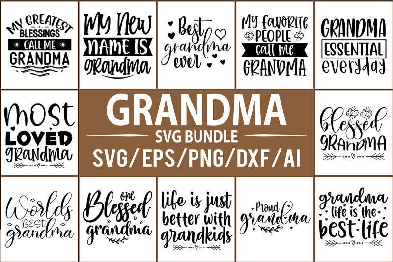 grandma-svg-bundle