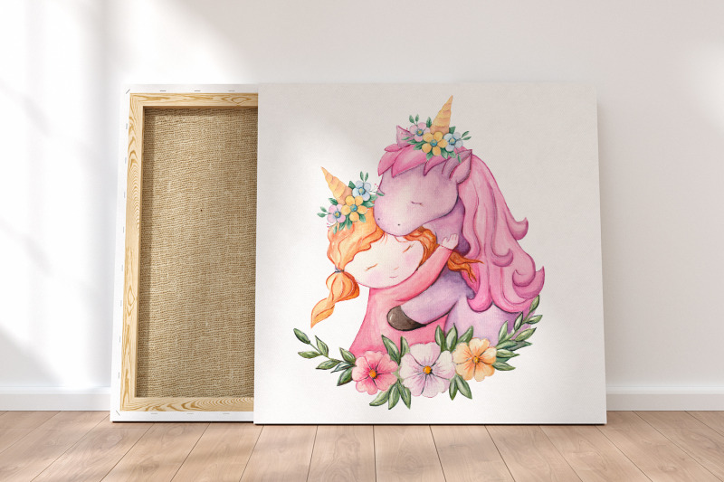 unicorn-watercolor-clipart