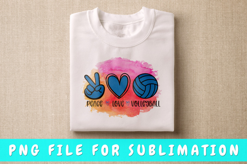 peace-love-volleyball-png-for-sublimation