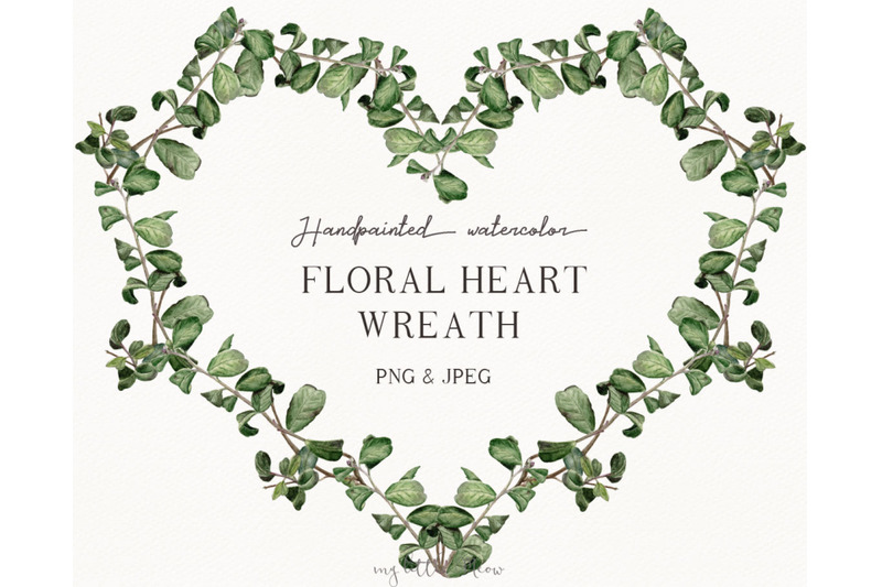 green-herbal-wreath-watercolor-rustic-woodland-clipart-h1