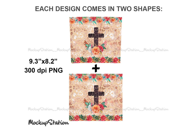 christian-tumbler-design-png-cross-floral-sublimation