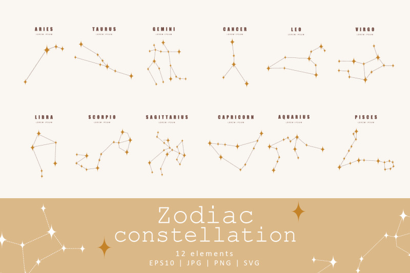zodiac-constellation-collection