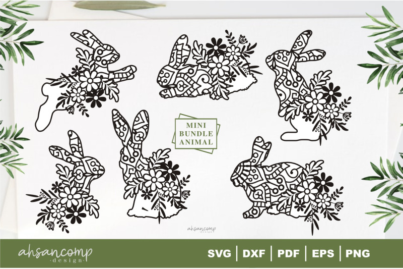 bunny-mandala-with-flower