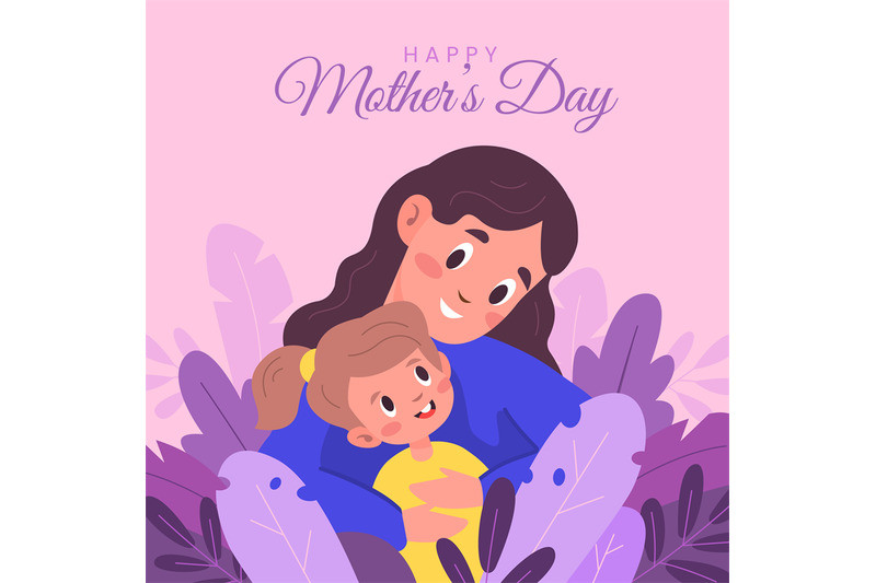 hugs-mother-day-happy-mom-hugs-daughter-loving-family-parent-and-ch