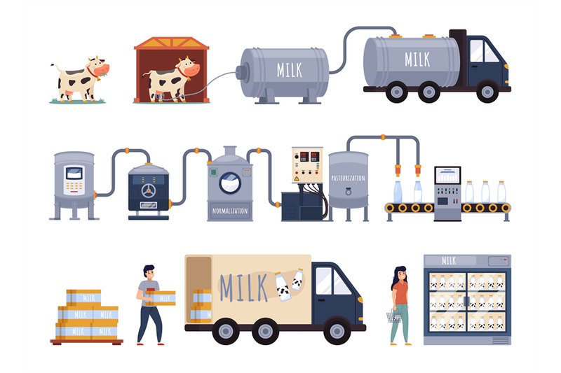 cartoon-milk-production-dairy-process-chain-processing-line-in-autom