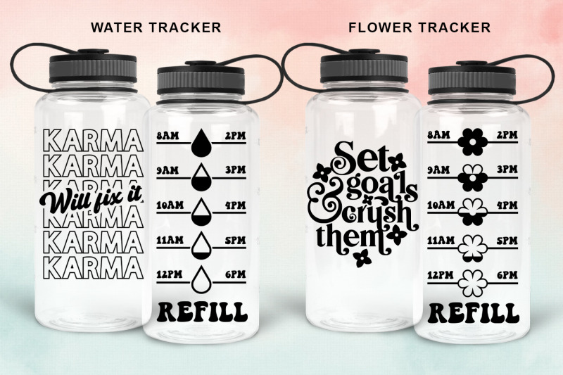 water-bottle-svg-bundle-water-tracker-svg