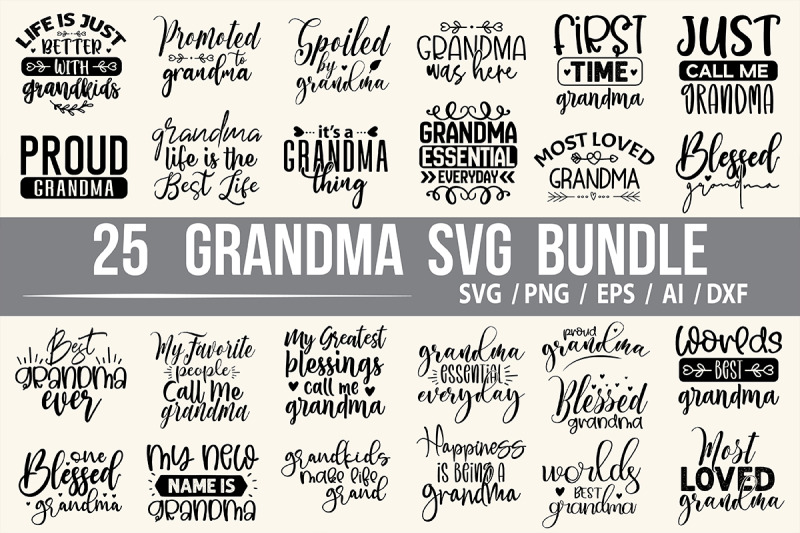 grandma-svg-bundle