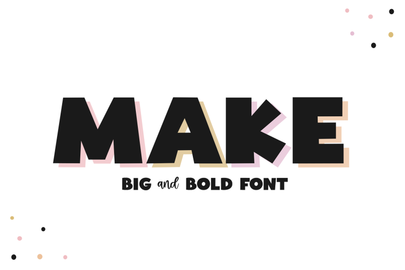 make-a-big-bold-font