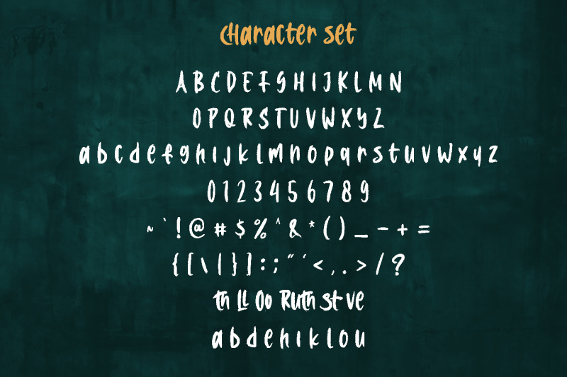 croxypraxis-handwritten-brush-font