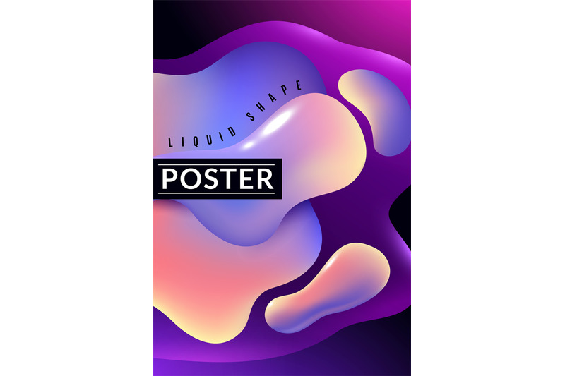 color-flow-poster-bright-violet-paint-blobs