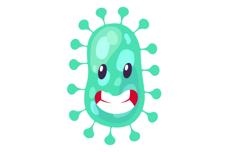 green-virus-cell-evil-microbe-with-cartoon-face