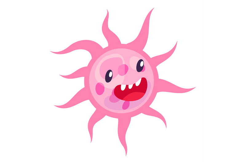 hungry-virus-illness-monster-character-in-cartoon-style