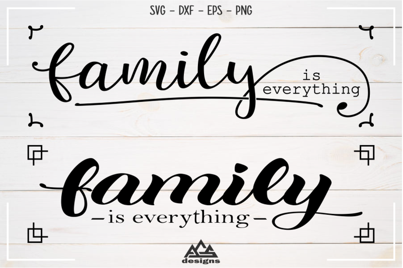 family-is-everything-home-sign-decals-svg-design