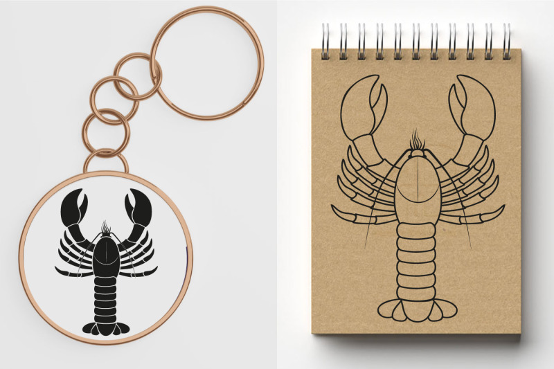 lobster-svg-lobster-monogram-svg