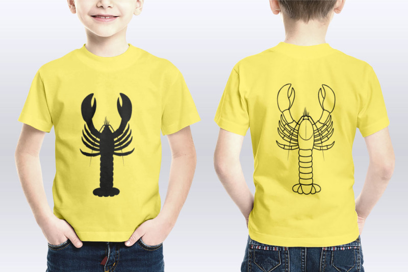 lobster-svg-lobster-monogram-svg