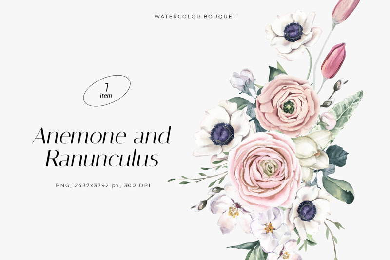 watercolor-bouquet-with-ranunculus-anemones-and-tulips