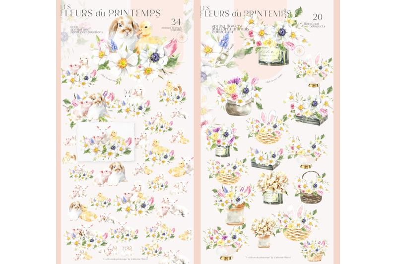 spring-flora-farm-animals-watercolor