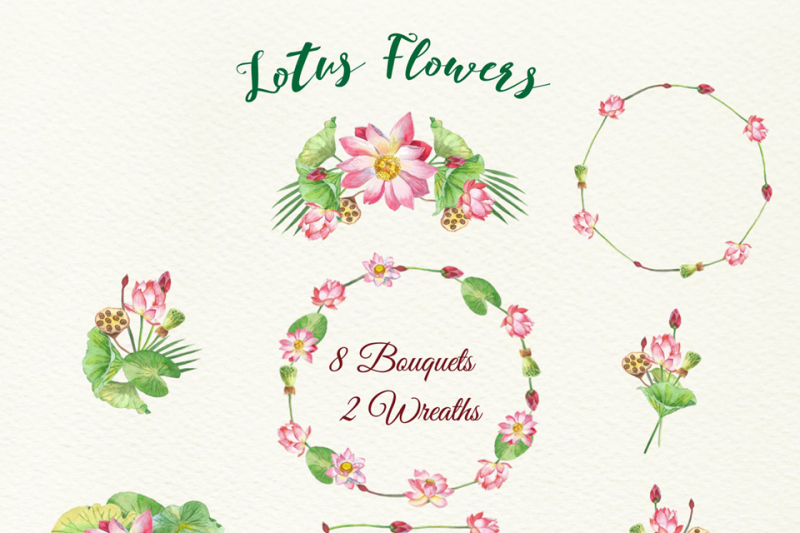 lotus-flowers-bouquets-and-wreaths