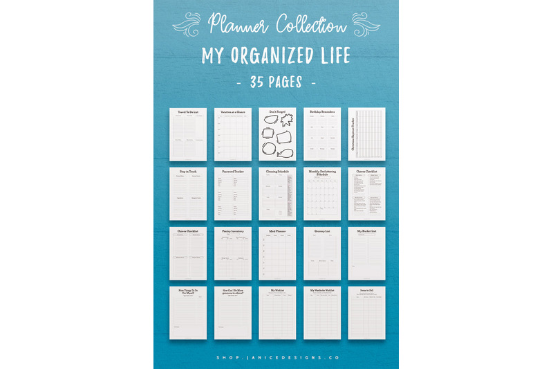my-organized-life-indesign-templates-collection