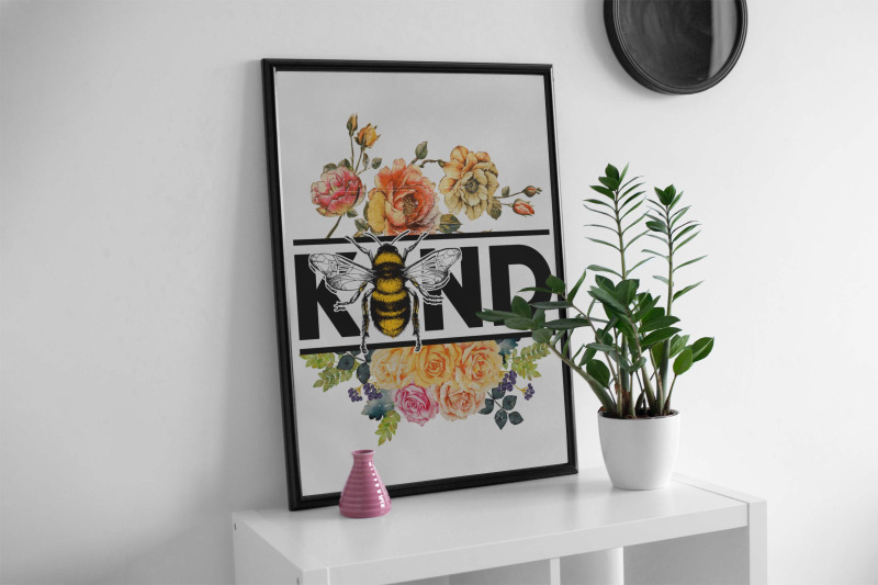 bee-kind-vintage-sublimation