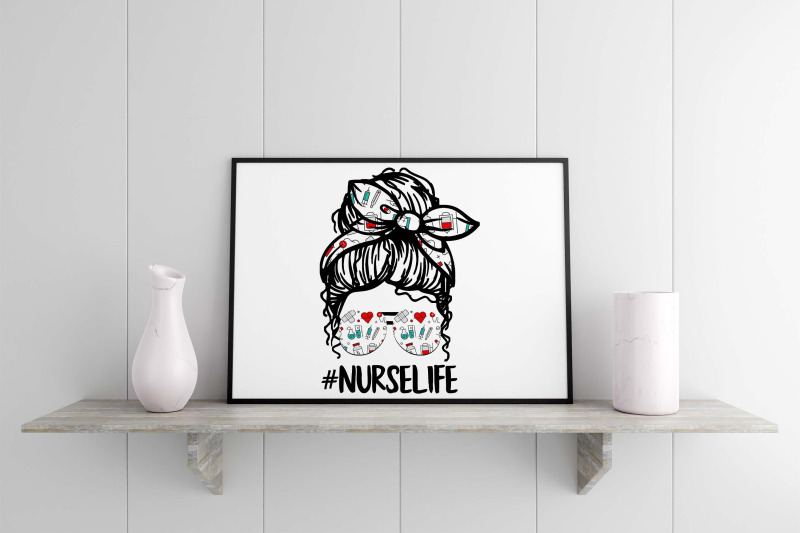 messy-bun-nurse-life-sublimation