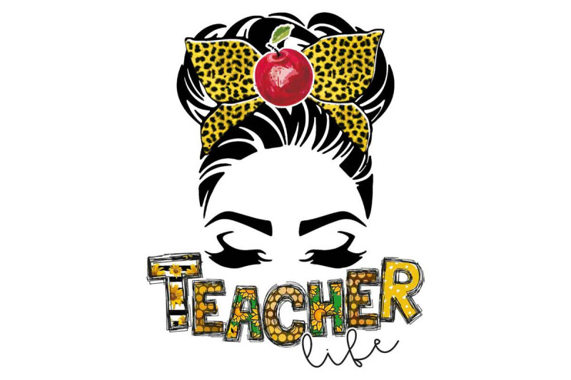 teacher-life-apple-headband-sublimation