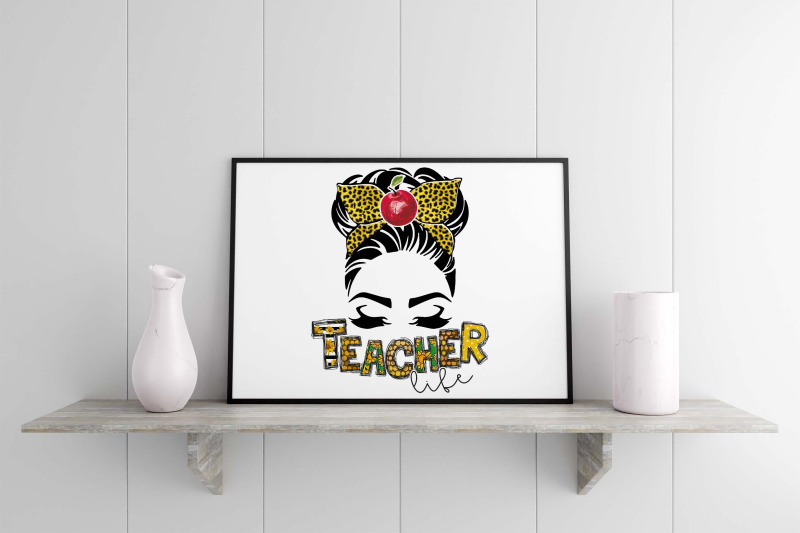 teacher-life-apple-headband-sublimation