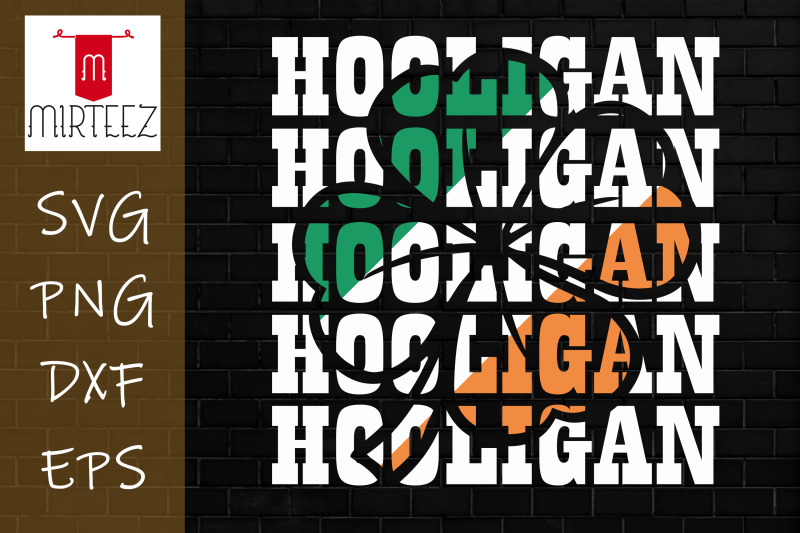 hooligan-irish-flag-clover-leaf