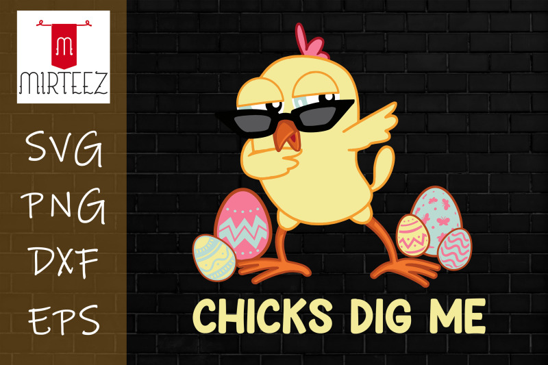 cute-easter-chicks-dig-me-happy-easter