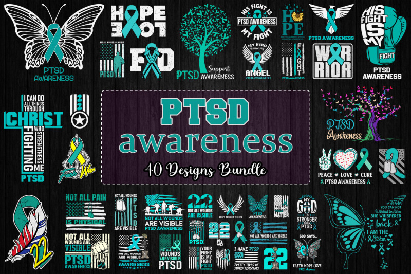 ptsd-awareness-design-bundle