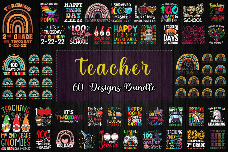 teacher-tshirt-design-bundle